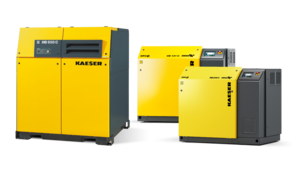 Kaeser Kompressoren rotācijas tipa gaisa pūtēju grupa.