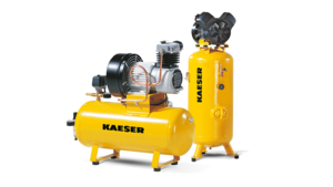 Rūpnieciskie virzuļtipa kompresori ar sauso kompresiju — horizontāli vai vertikāli