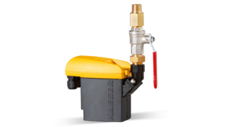 Elektronisks kondensāta novadītājs ECO-DRAIN kā pilns komplekts.