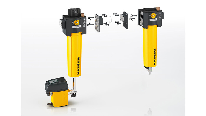 Filtrs saspiestā gaisa sagatavošanai