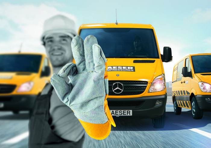 KAESER AIR SERVICE ļauj optimāli izmantot jūsu saspiestā gaisa staciju.