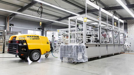 MOBILAIR M27E ražošanas procesā uzņēmumā Unimatic.