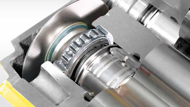 Rotācijas tipa gaisa pūtēji ar ļoti izturīgiem gultņiem.