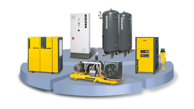 SIGMA PET AIR sistēmas 5 komponentes