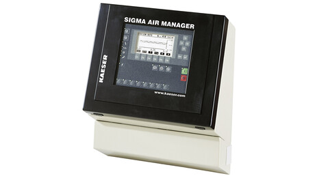 Augstāka iekārtu vadības sistēma Sigma Air Manager, kas ražota Kaeser Kompressoren