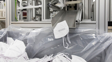 Gatavs FFP2 respirators.