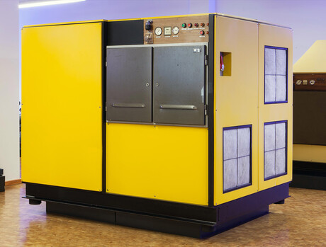 Pirmais Kaeser kompresors.